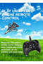 Remote Control Fighter Jet Plane for Kids RC Airplane Mimics Drone Helicopter Flying Aircraft Toy - 4