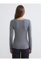 Vizyon New Season Crew Neck Stone Women's T-Shirt - 5