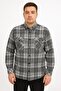 Cashmere Plus Size Classic Double Pocket Men's Shirt - 7395
