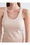 Black U-Neck Women's Tank Top (W5) - 5