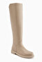 Henni Beige Wide Toe Women's Boots - 2