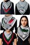 5 Pieces of 100/100 Santa Palestine Flag