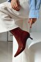 Kiss Pointed Toe Kitten Heel Zippered Women's Boots Bootie - 3