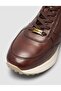 Laurino Genuine 100% Leather Brown Lace-Up Men's Sports Shoes - 6