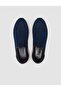 Knitwear Navy Blue Men's Sports Shoes - 4