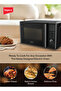 30L Digital Microwave Oven MO 8102A | 900W Power | 5 Levels | 60 Min Timer | 315mm Glass Tray - 4