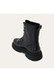 Leather Lace-Up Boots - 3