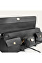 Women's Brown Multi-Compartment Handbag - 3