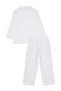 Plain 6-9 Years Old Pajama Set - Ecru - 2