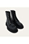 Leather Lace-Up Boots