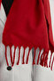 Basic Tasseled Shawl - 5