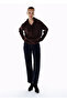 Straight Leg Denim Pants Anthracite