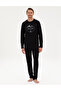 Black Pajama Set 50322632-001 - 4