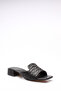 Black Skin Women's Slippers - 3