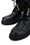 Women's Genuine Leather Black Floater Classic Boots - 4