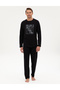 Black Pajama Set 50322653-001