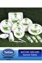 Nature Ecological Paper Cardboard Plate Disposable 18cm - 25 Pieces - 2