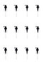 16 Pack Replacement Liquid Soap Dispenser Pump |   Cap for Shampoo, Shower Gel and Lotion Bottles