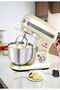 5L Stand Bowl Mixer, 1200W, 8 Speed Levels, Stainless Steel Bowl (White) - 3