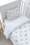 Baby Size (Without Sheets) Duvet Cover Set 100X150 cm - Pureline Series - Sail Boats - 2