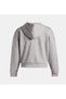 سترة نسائية بغطاء للرأس وسحاب نصفي من UA Rival Fleece 6003707-011 - 4