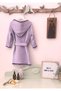 100% Organic Cotton Muslin Hooded Children's Bathrobe |   Unisex |   Soft, Breathable Bath Towel - 2
