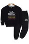 Girl's Printed Winter Tracksuit Set for Ages 6-7-8-9-10, 3-Layered Hooded Top and Bottom Set - 2