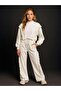 Girl's Ruffled Design Tracksuit Set - 2