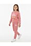Girl's Printed Winter Tracksuit Set for Ages 6-7-8-9-10, 3-Layered Hooded Top and Bottom Set