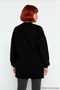 Women's Relaxed Fit Turtleneck Knit Sweater with Side Button Detail Long Sleeve Offers Winter Elegance - 4