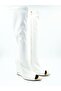Women's Genuine Leather Wedge Heel Boots