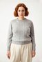 Women's Pearl Detailed Regular Fit Crew Neck Knitwear Sweater Comfortable and Stylish on Cold Days - 2