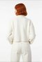 Women's Oversized Turtleneck Low Sleeve Super Crop Knitwear Sweater Ideal for Winter and Autumn Casual - 4