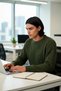 Men's Oversize Wide Fit Hair Braided Crew Neck Knitwear Sweater Ideal Choice for Winter Fashion - 3
