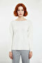 Women's Oversized Boat Neck Thin Knit Sweater a Stylish and Comfortable Choice for Everyday Outfits High Quality - 2