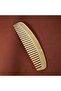 Natural Ox Horn Wide Sparse Toothed Bone Comb Handmade Curly Hair Comb Kt-133 - 15 cm - 4