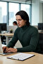 Men's Fitted Turtleneck Ribbed Knit Sweater Ideal for Winter Days Offering Elegance and Comfort - 3
