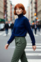 Women's Oversize Turtleneck Basic Knitwear Sweater Ideal for Winter Cold Weather Elegance and Comfort