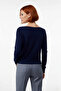 Women's Regular Fit Plain Boat Neck Knitwear Crop Sweater Medium Thickness Standard Sleeve Design Quality - 4
