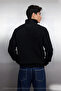 Men's Regular Fit Zippered Stand Collar Thick Knitwear Sweater Wool Blend Ideal for Winter Casual Comfort - 4