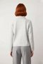 Women's Regular Fit Hair Knit Detailed Polo Neck Medium Thickness Knitwear Winter Long Sleeve Sweater - 4