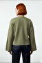 Women's Regular Fit Crew Neck Long Spanish Sleeve Basic Knitwear Sweater Offers Everyday Chic - 4