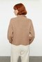 Women's Oversize Stand Collar Knitwear Sweater Winter Low Sleeve Comfortable and Stylish Ideal for Daily Use - 4