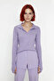 Women's Regular Fit Polo Neck Ribbed Long Sleeve Knit Sweater Basic Winter Design Offering Elegance - 2