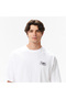 Rugged Mountain Back Graphic Men's White T-Shirt - 4