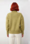 Women's Oversize Low Armhole Stand Collar Plain Knitwear Sweater Ideal for Winter and Autumn Chic Quality - 4