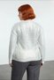 Women's Knitwear Silver Foil Hair Weave Crop Crew Neck Winter Comfortable Casual Sweater Style Quality - 4