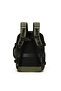 BACK PACK ATHLETIC | Oxford Fabric Laptop Backpack- Dark Green - 5