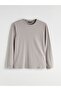 Crew Neck Long Sleeve Men's Sweatshirt - 5