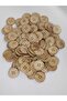 Wooden Button Olive Wood 3.8 cm Diameter 5 Pieces. - 2